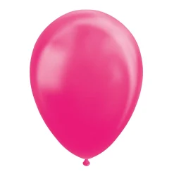 Ballonnen Pearl Hard Roze 30cm, 10st.