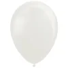 Ballonnen Pearl Wit 30cm, 10st.
