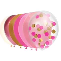 Ballonnen Prinsessenkleuren, 10st.