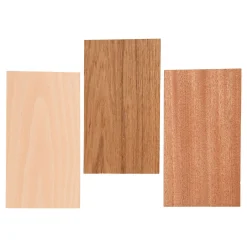 Bamboe Fineer Beuken Eiken Mahonie, 3 Vellen