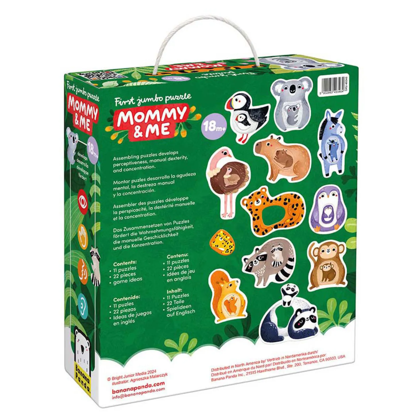 Banana Panda - First Jumbo Puzzel Mama & Ik