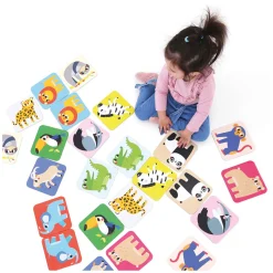 Banana Panda - Grote Memory Spel Wilde Dieren - 24st.