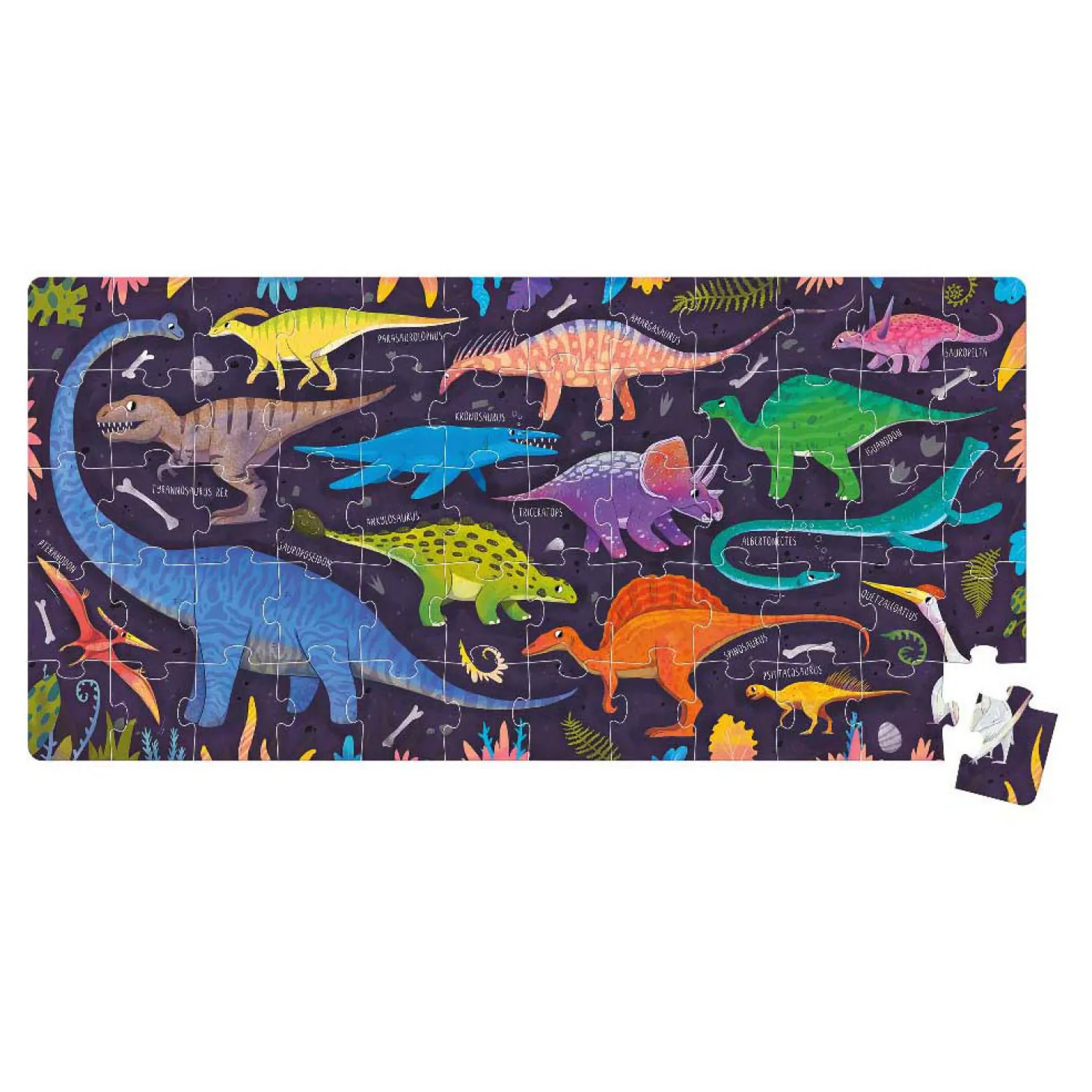 Banana Panda - Ik Hou van Dinosaurussen Puzzel - 60st.