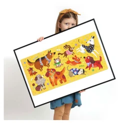 Banana Panda - Ik Hou van Honden Puzzel - 60st.