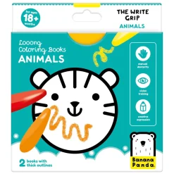 Banana Panda - Kleurboekje De Schrijf Greep Dieren