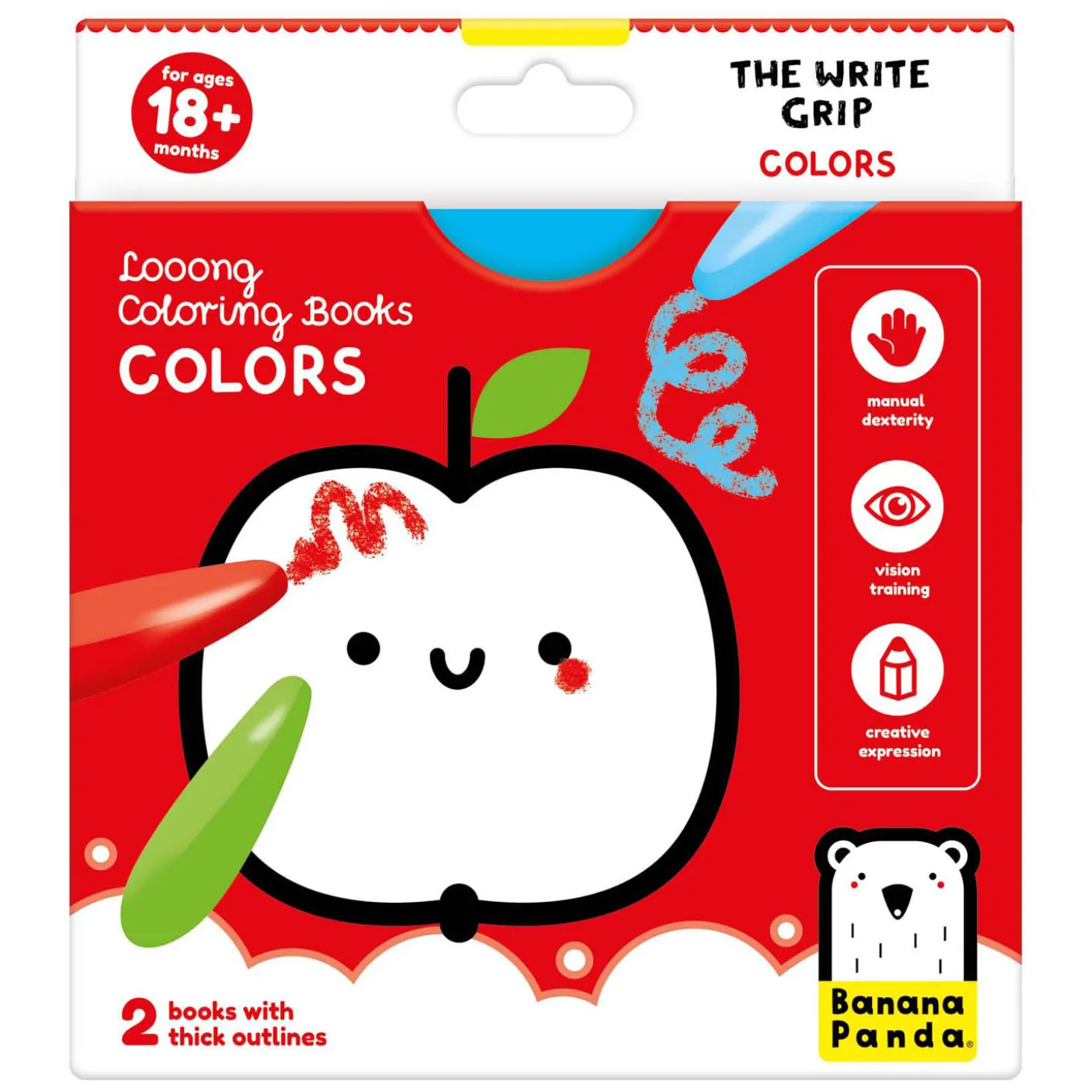 Banana Panda - Kleurboekje De Schrijf Greep Kleuren