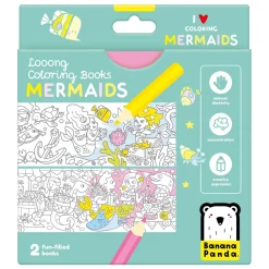 Banana Panda - Kleurboekje Ik Hou van Kleurplaten met Zeemeerminnen