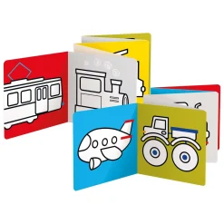 Banana Panda - Kleurboekje Klaar om Voertuigen te Tekenen