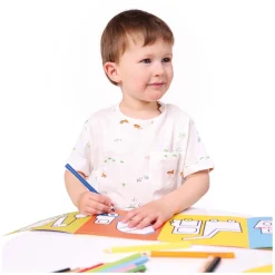 Banana Panda - Kleurboekje Klaar om Voertuigen te Tekenen