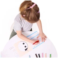 Banana Panda - Kleurboekje Klaar om Beginnerslijnen te Overtrekken