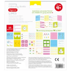 Banana Panda - Kleurboekje Klaar om Beginnerslijnen te Overtrekken