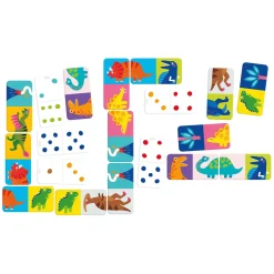 Banana Panda - Laten We Dino Domino Spelen