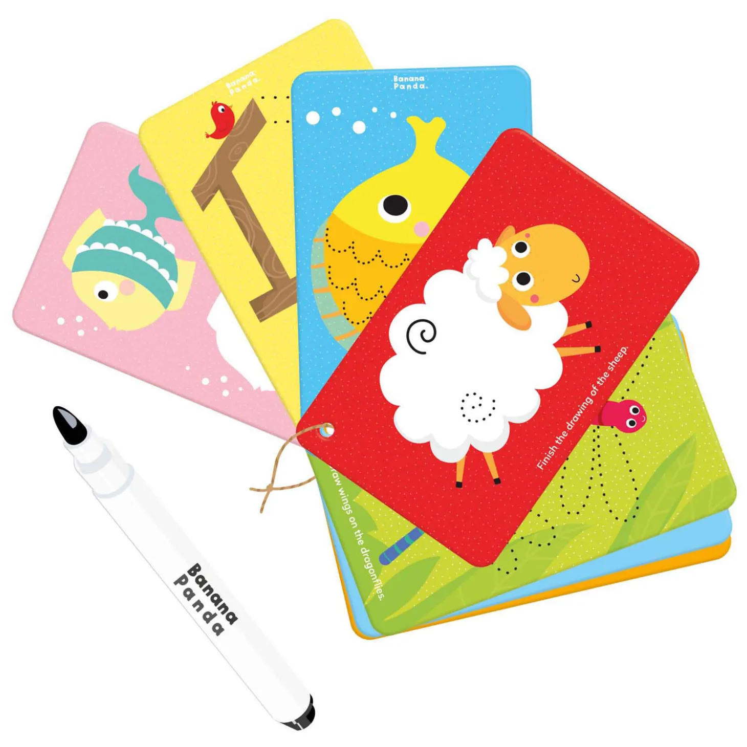 Banana Panda - Laten We Dieren Schrijven en Wissen