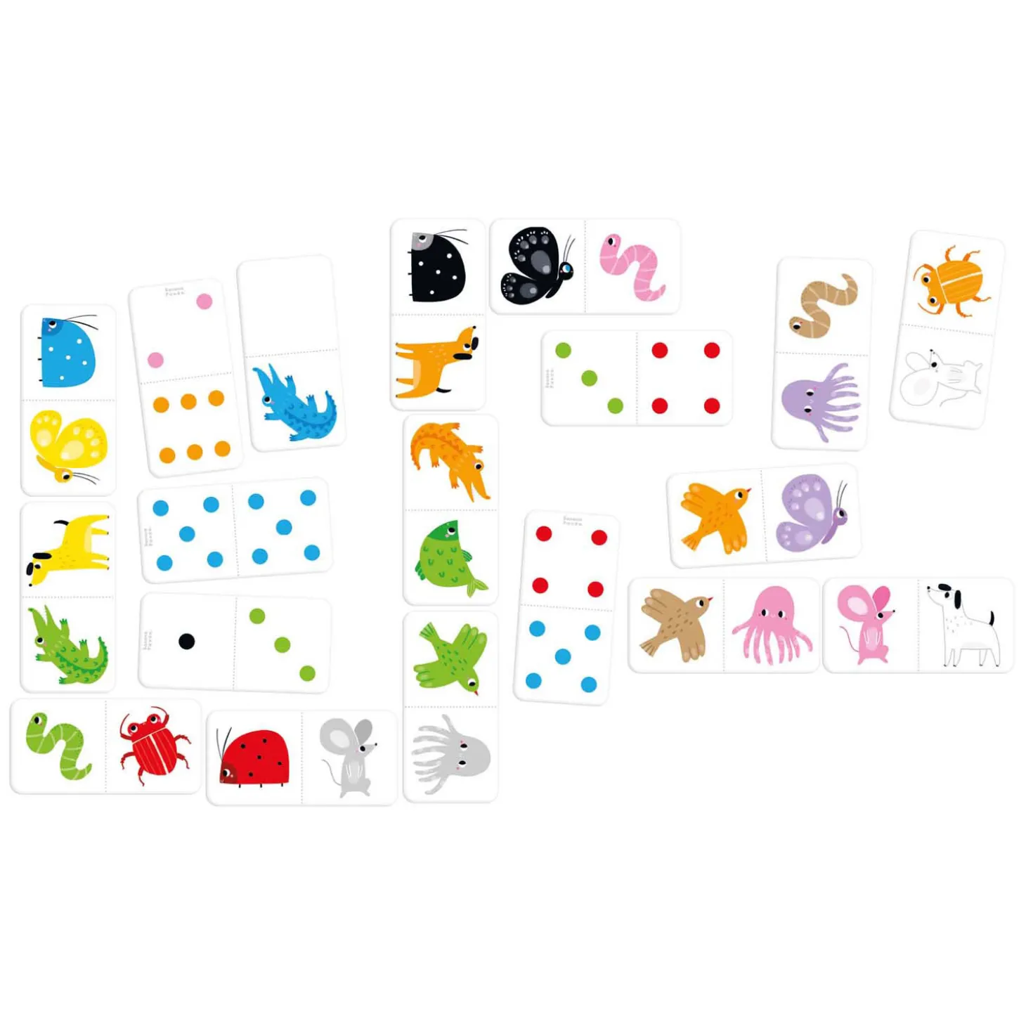 Banana Panda - Laten We Kleuren Domino Spelen