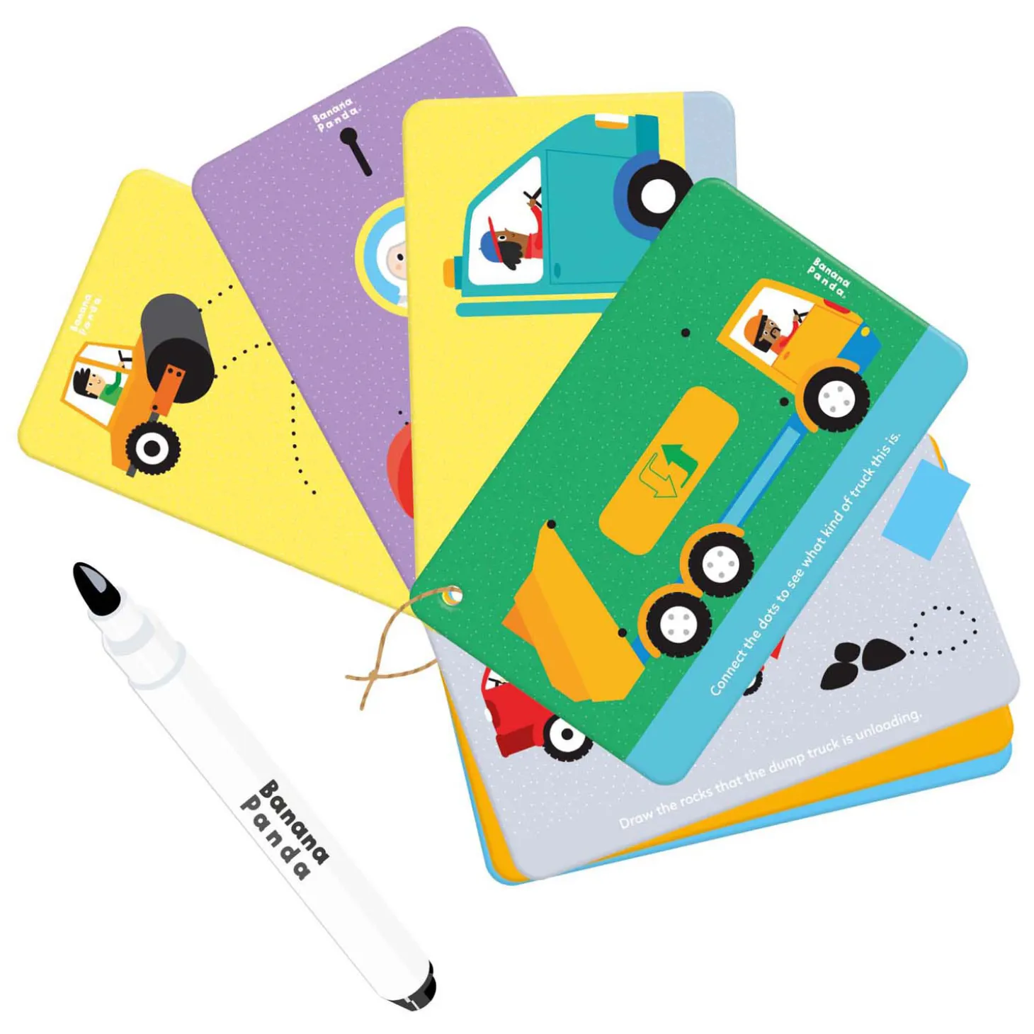 Banana Panda - Laten We Voertuigen Schrijven en Wissen