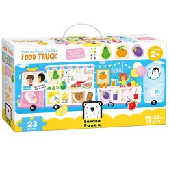 Banana Panda - Maak de Puzzel Passend Foodtruck - 23st.