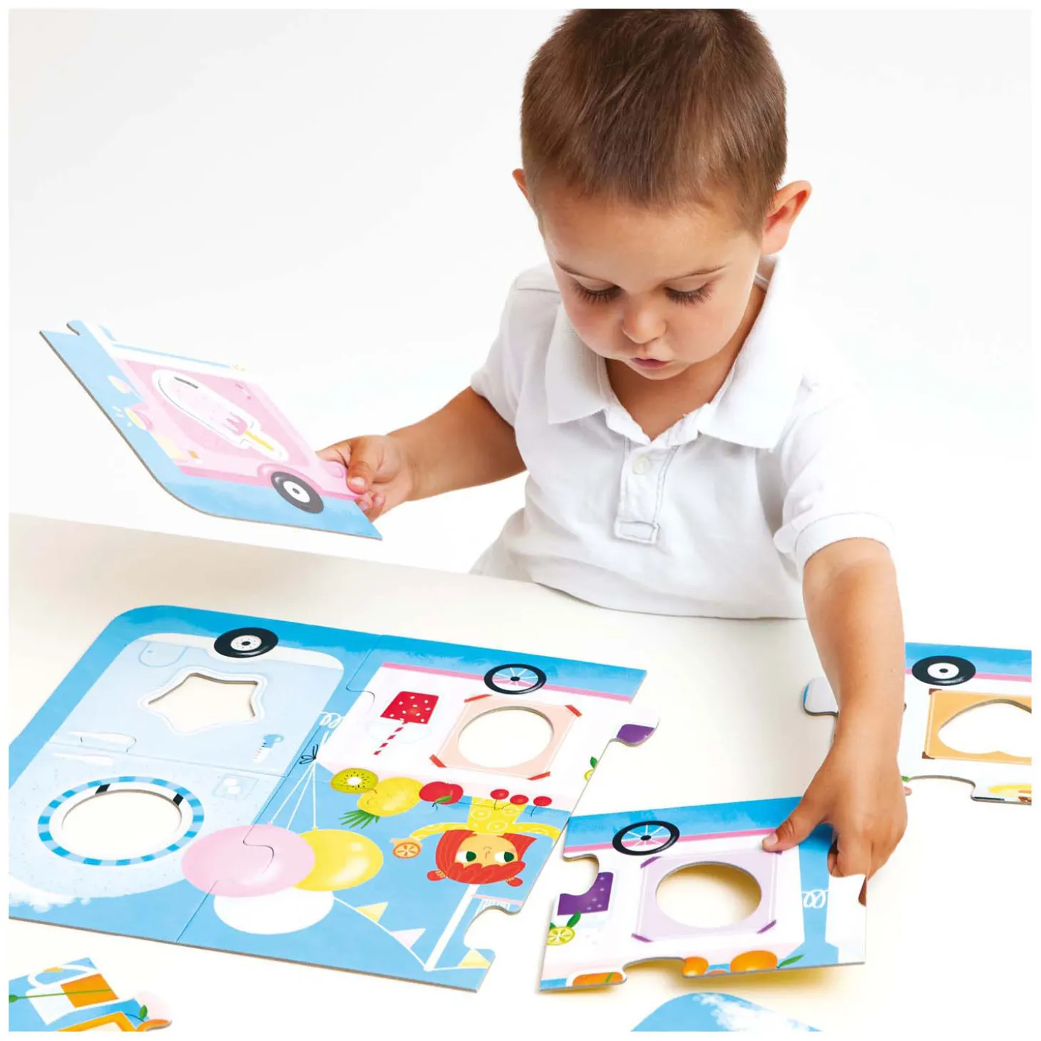 Banana Panda - Maak de Puzzel Passend Foodtruck - 23st.