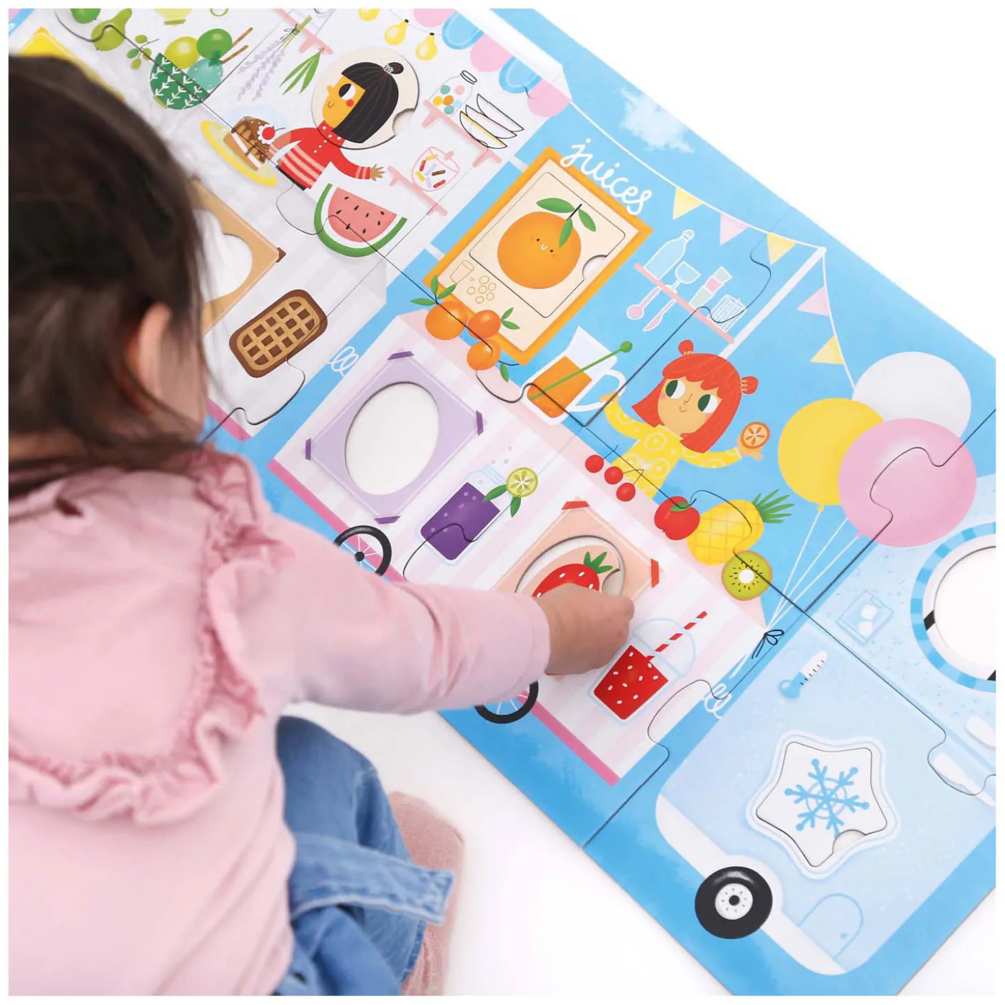 Banana Panda - Maak de Puzzel Passend Foodtruck - 23st.