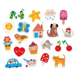 Banana Panda - Mijn Eerste Puzzels Blije Dubbels, 19st.