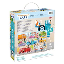 Banana Panda - Moto Jumbo Puzzel Auto's - 40st.