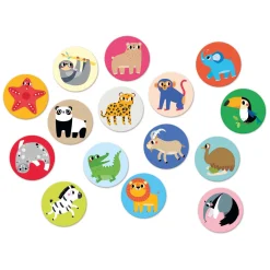 Banana Panda - On-the-Go Memory Spel Wilde Dieren - 30dlg.