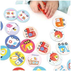 Banana Panda - On-the-Go Memory Spel Voertuigen - 30dlg.