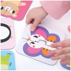 Banana Panda - On-the-Go Puzzel Halve Dieren - 16st.