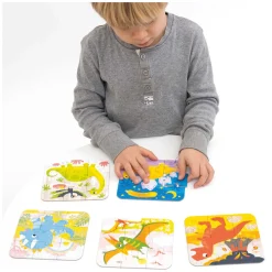 Banana Panda - On-the-Go Puzzel Dinosaurus - 16st.