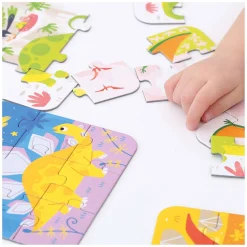 Banana Panda - On-the-Go Puzzel Dinosaurus - 16st.