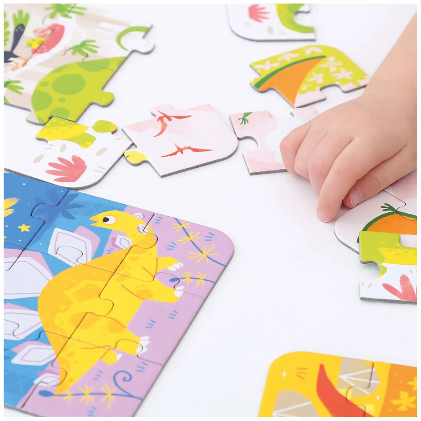 Banana Panda - On-the-Go Puzzel Dinosaurus - 16st.