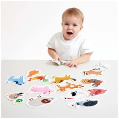 Banana Panda - Oplopende Puzzels Boerderijdieren - 33st.