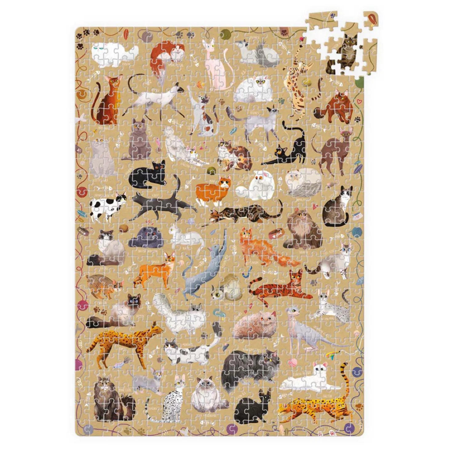 Banana Panda - Puzzlove Katten - 500st.