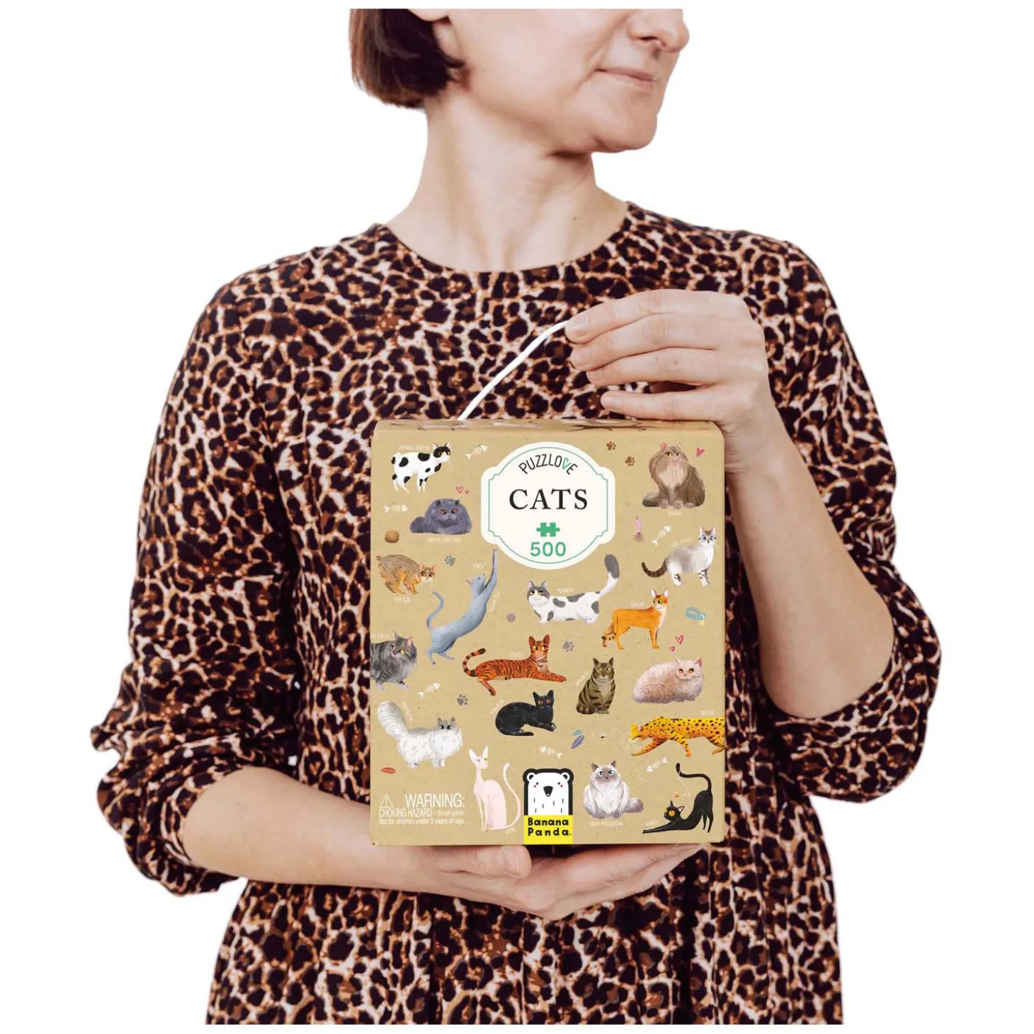 Banana Panda - Puzzlove Katten - 500st.