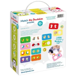 Banana Panda -  Zoek Dezelfde Vriendjes Puzzels - 12st.