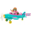 Barbie Chelsea Modepop met Vliegtuig