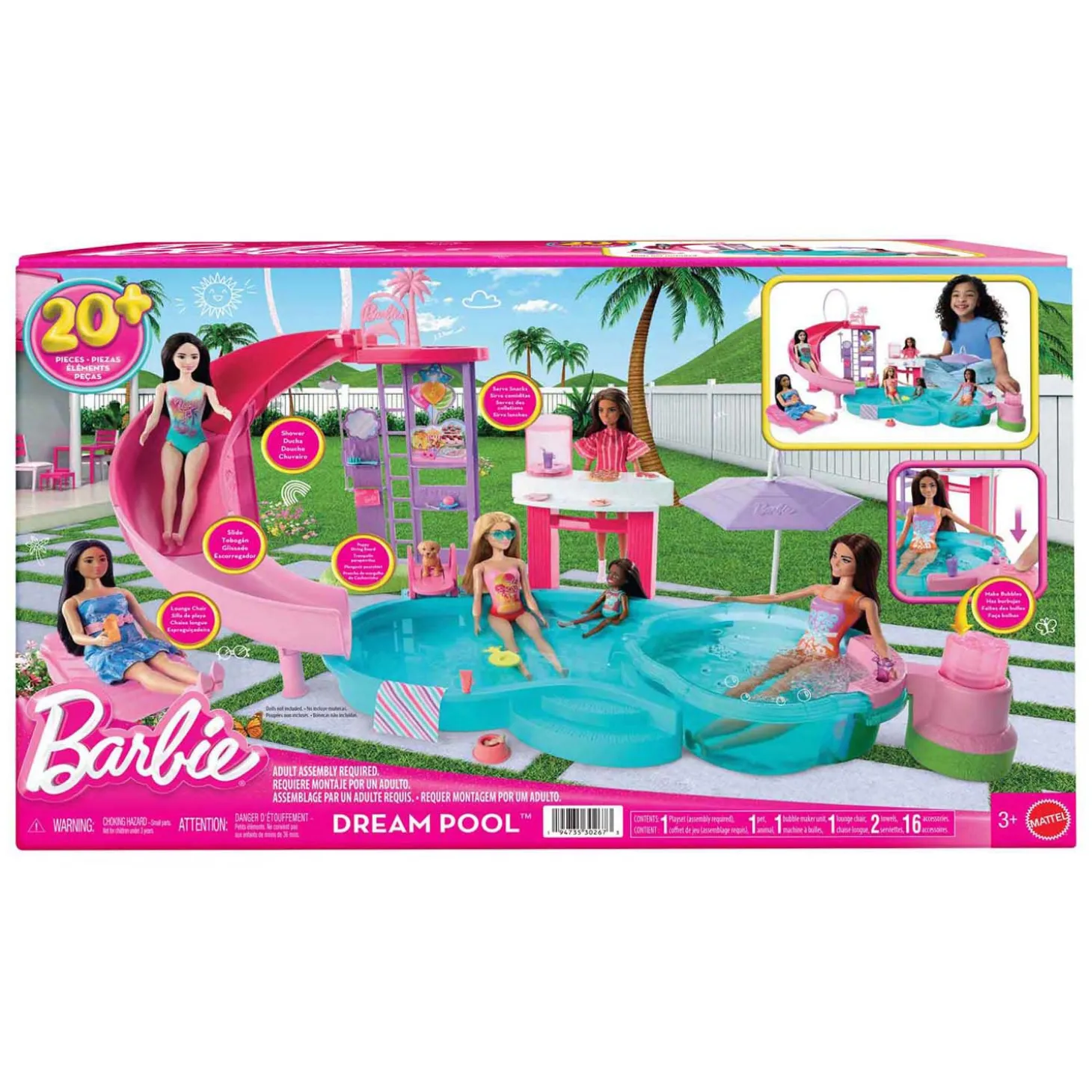 Barbie Droom Zwembad - 20+dlg.