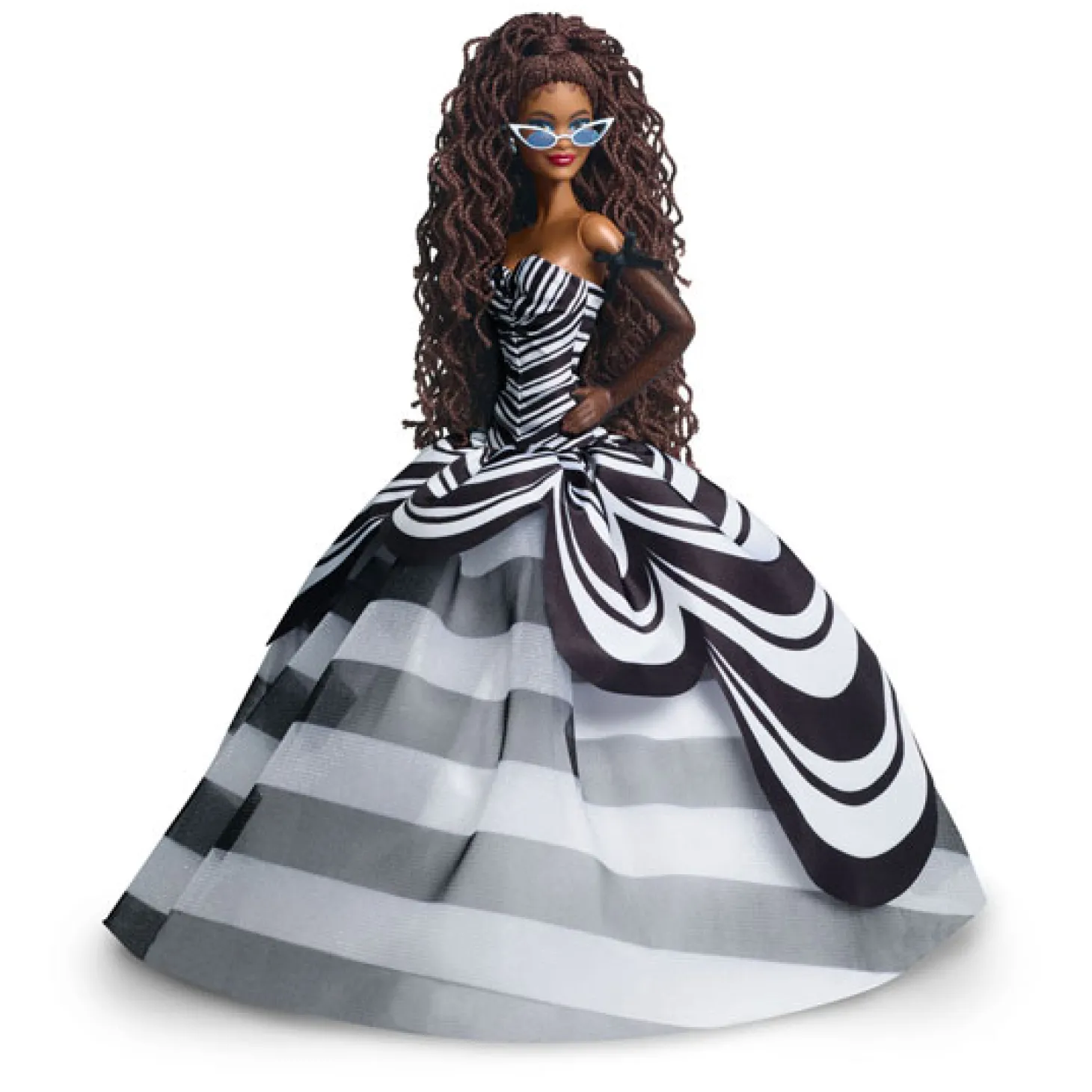 Barbie 65e Blauwe Saffieren Verjaardag Modepop