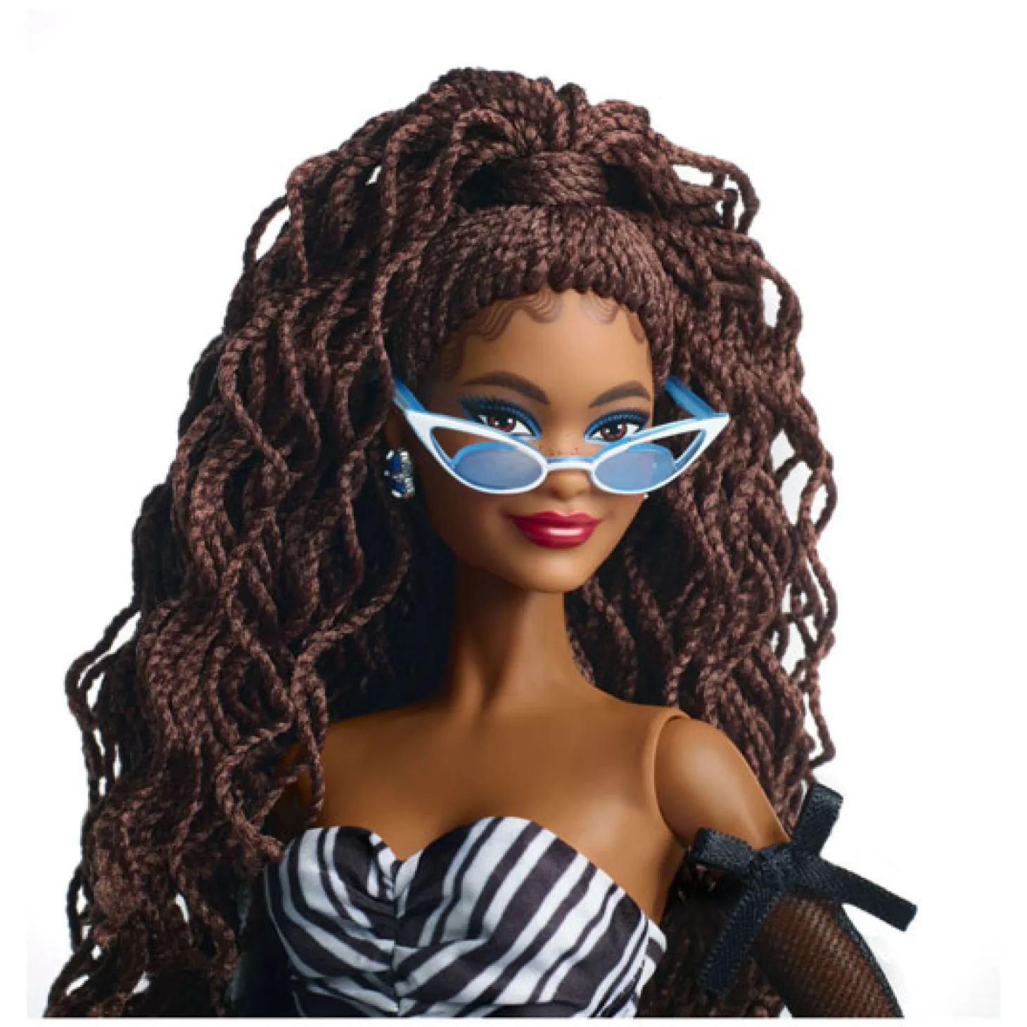 Barbie 65e Blauwe Saffieren Verjaardag Modepop