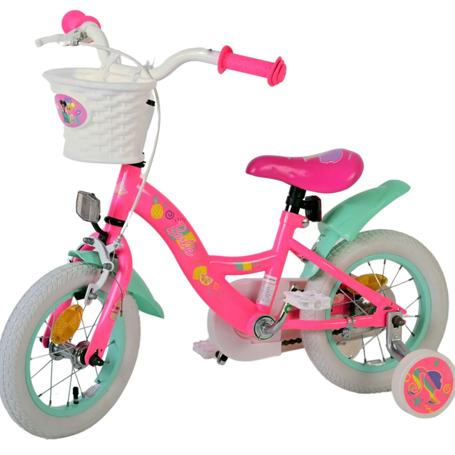 Barbie Fiets - 12 inch - Roze