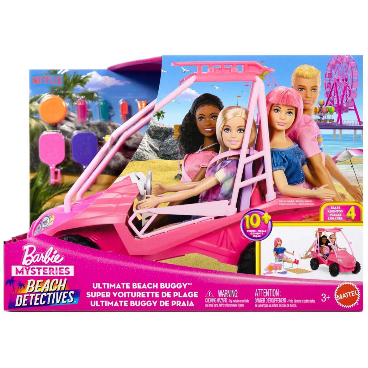 Barbie Mysteries Beach Detectives Beach Buggy