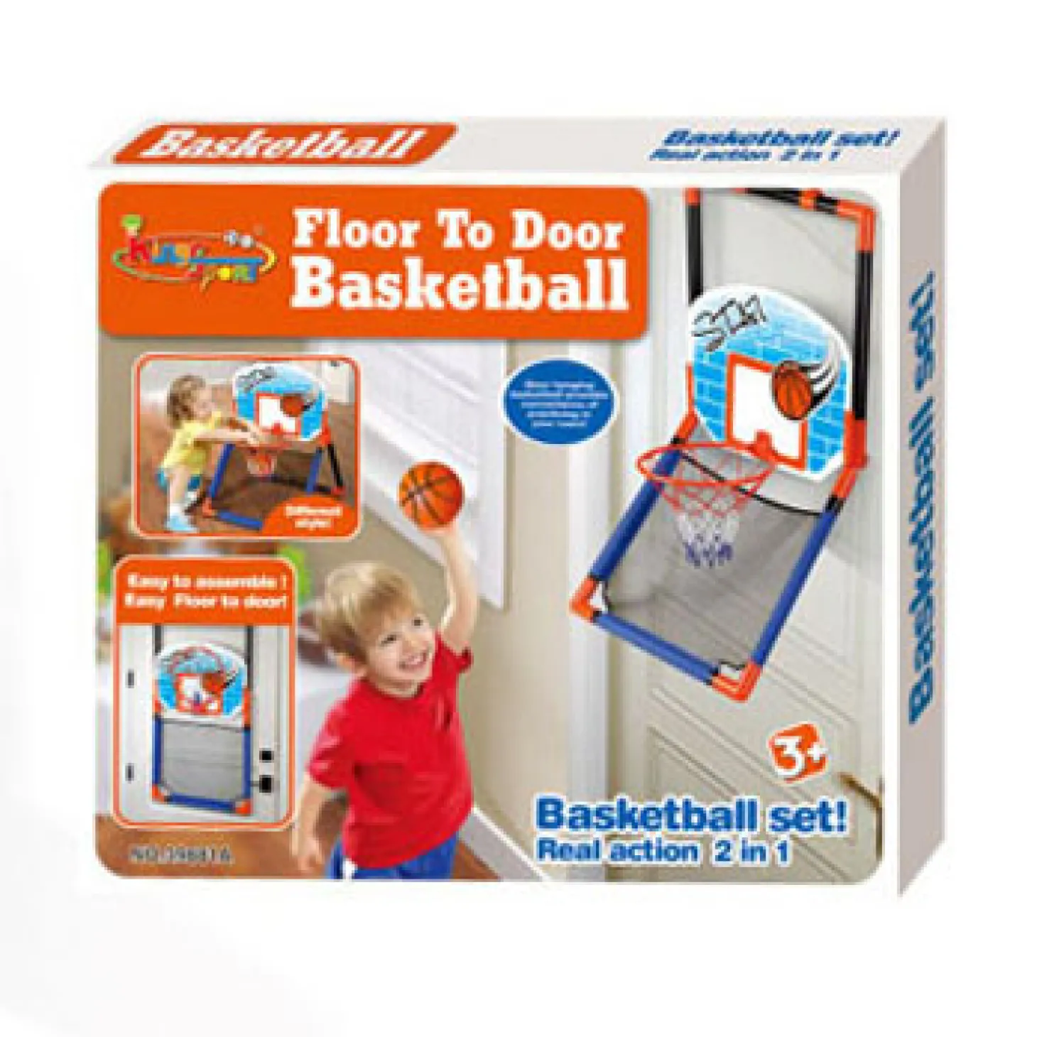 Basketbalbord Deurhanger & Staand