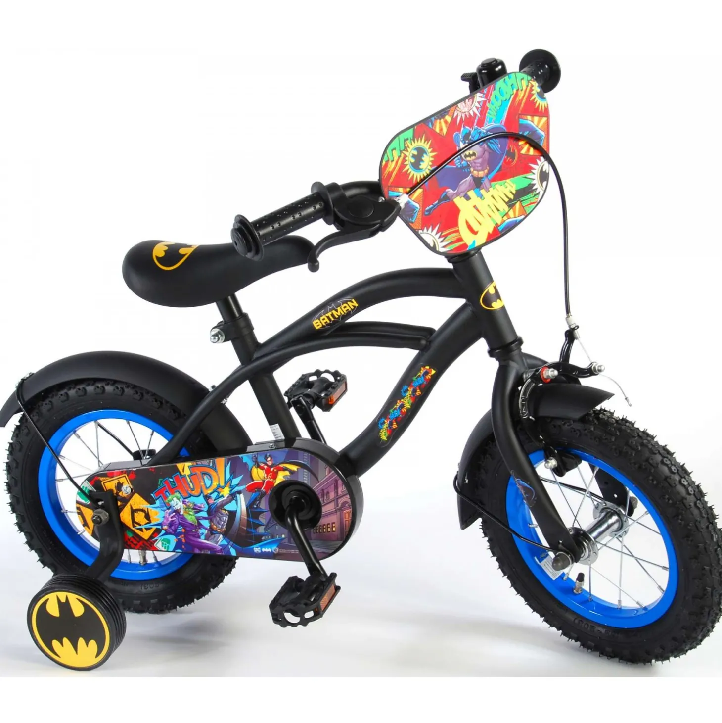Batman Fiets - 12 inch - Zwart