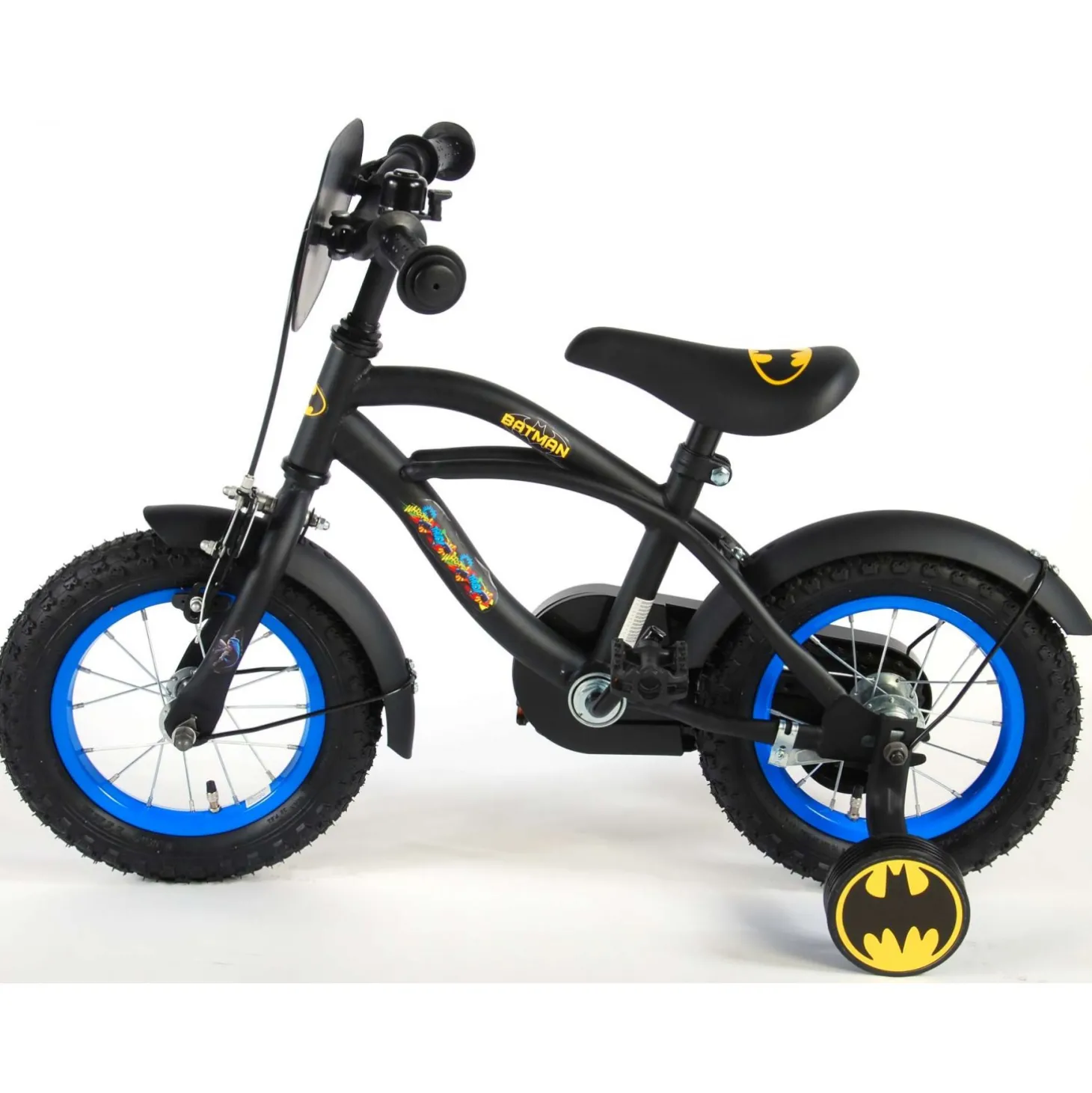 Batman Fiets - 12 inch - Zwart