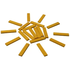 BBlocks Bouwplankjes Kleur, 100dlg.