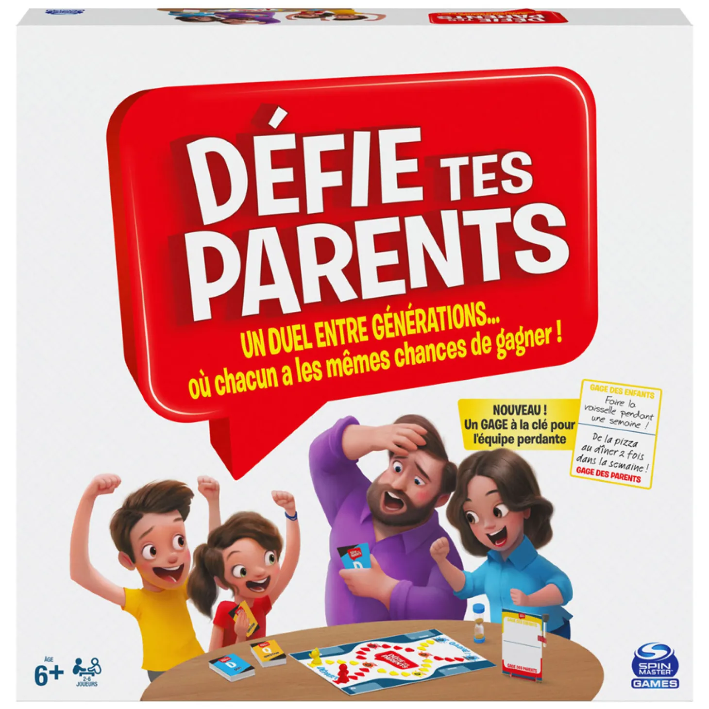 Beat The Parents Klassiek Trivia Bordspel (Franstalig)