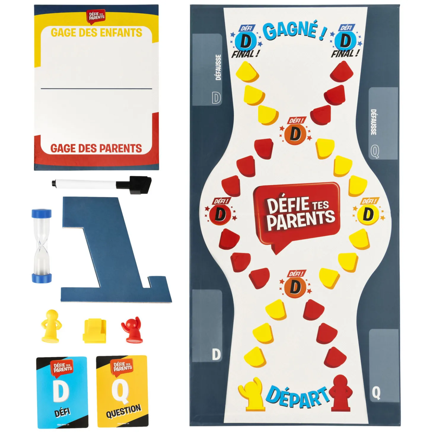 Beat The Parents Klassiek Trivia Bordspel (Franstalig)