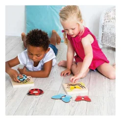 Beleduc Houten Lagenpuzzel Lieveheersbeestje