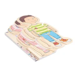 Beleduc Houten Lagenpuzzel Jongen - 5 Lagen