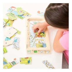 Beleduc Lagenpuzzel 4 Seizoenen