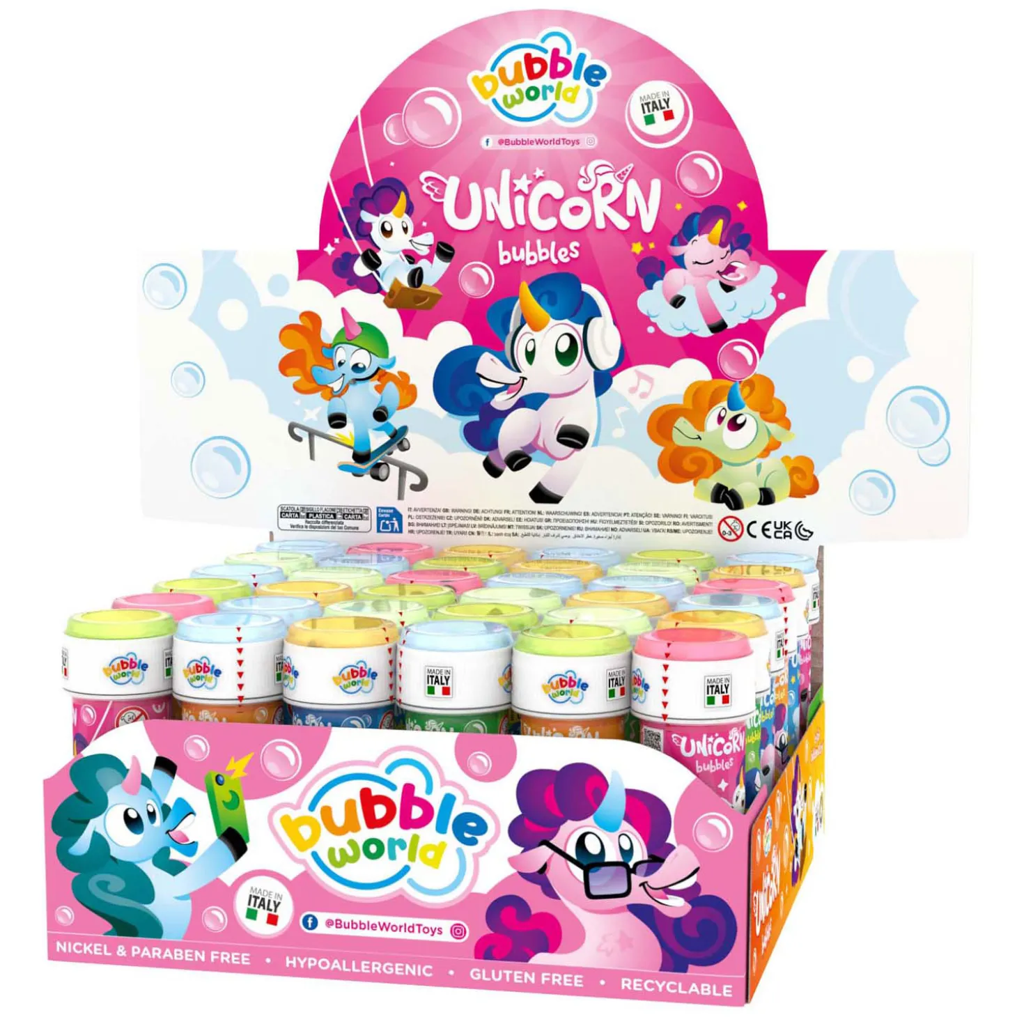 Bellenblaas Eenhoorn - 36x60ml.